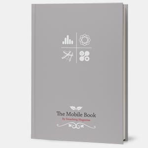 Cover of 'The Mobile Book' from Smashing Magazine
